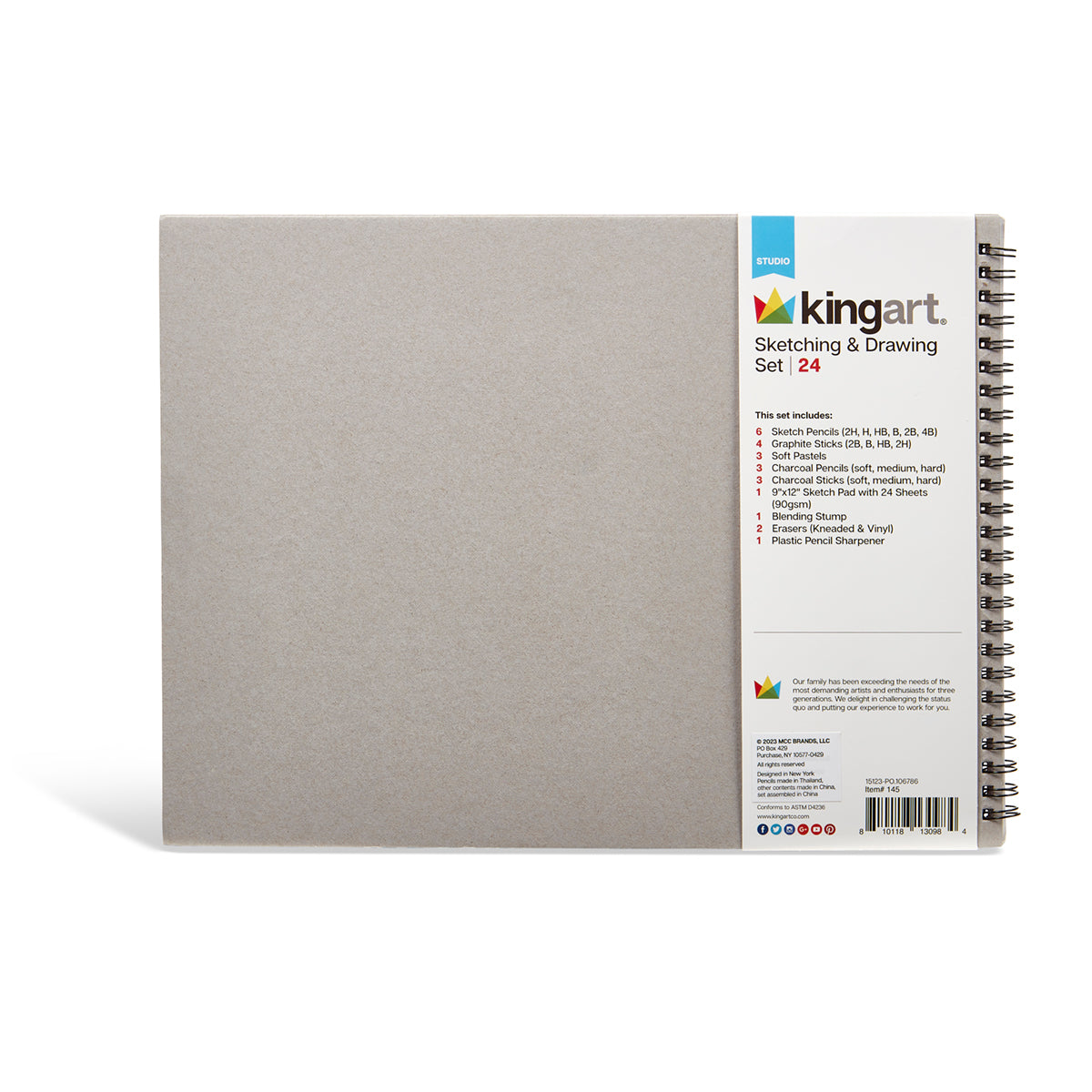 Weststar / The Art Shop, Buy Arto Hard Cover Sketch Book - Black Paper -  140gsm