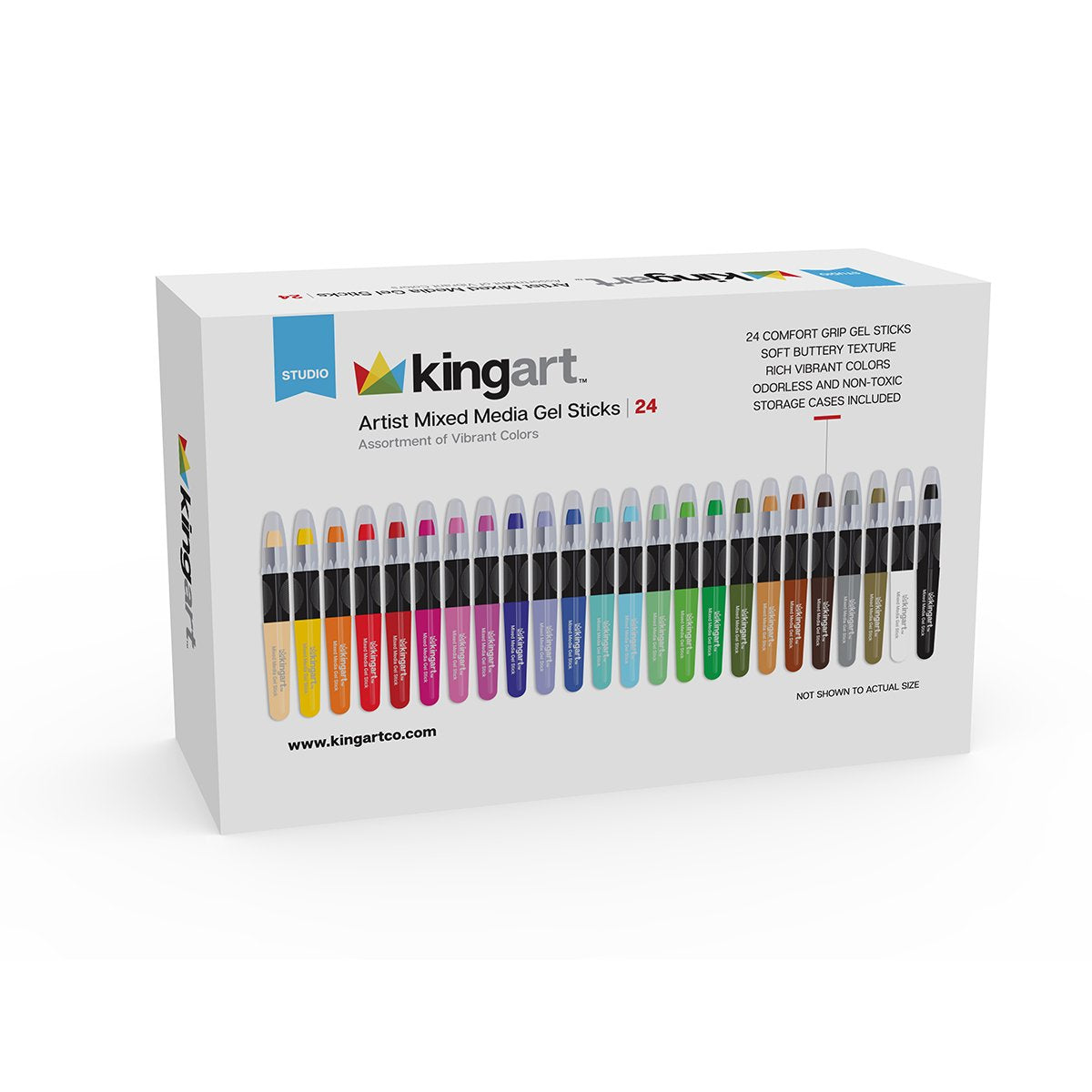 KingArt Mixed Media Gel Sticks & Tempera Paint Sticks: Review & Demo  (spoiler alert—I love them!) 