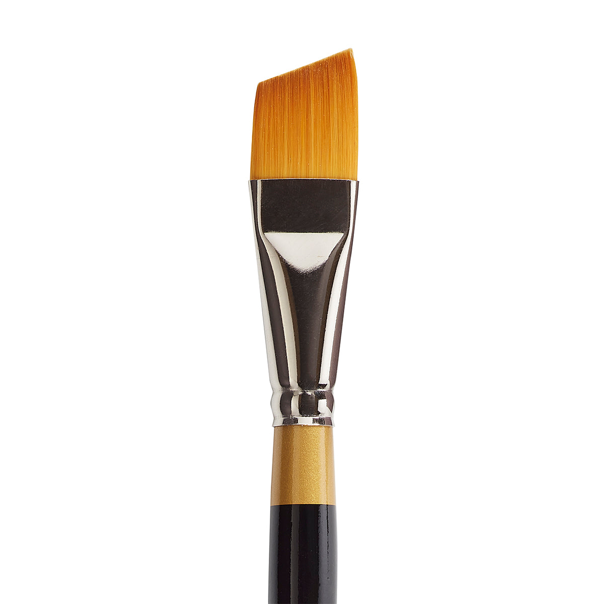 Angular Paint Brushes Set, 6 Pcs Angled Paintbrushes for Acrylic Oil Watercolor Gouache Painting, Premium Nylon Hair Angle Shader Brush for Art