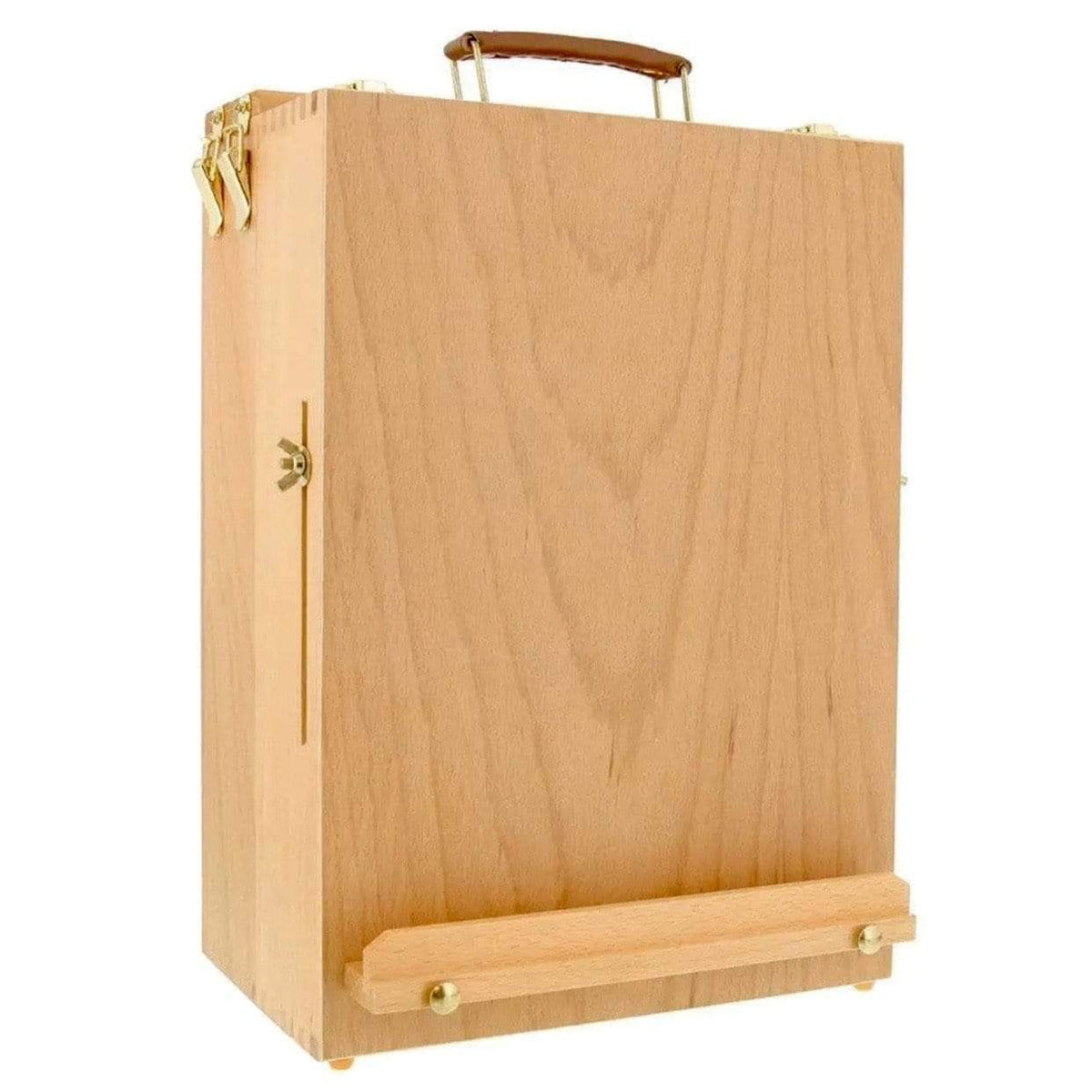 KINGART® Wooden Tabletop Easel with Metal-Lined Storage Drawer