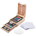 KINGART 105 PC. MIXED MEDIA EASEL ART KIT -  - KINGART