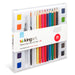 KINGART 25 PC. WATERCOLOR PAN ART SET BOX -  - KINGART