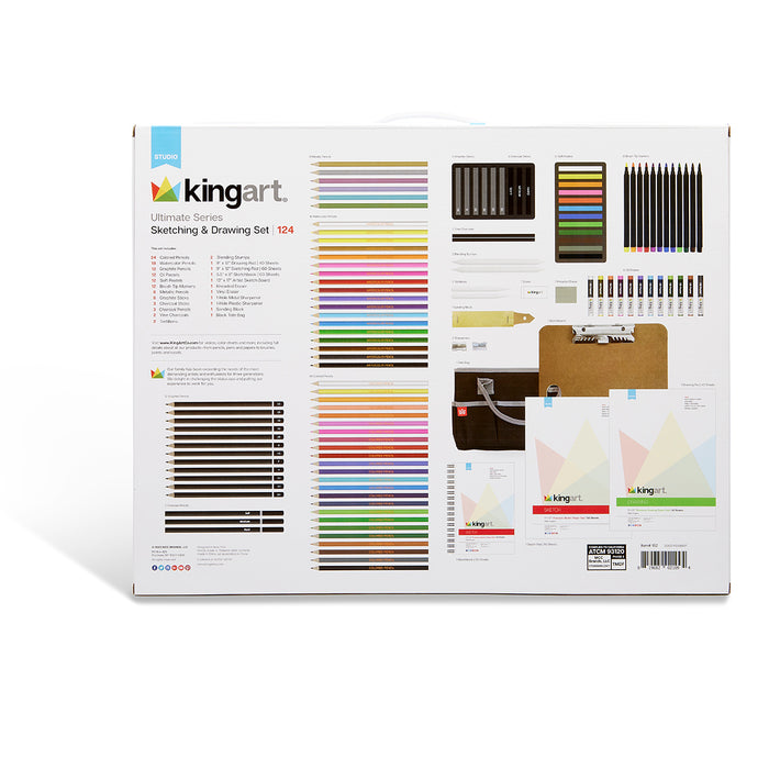 KINGART® Ultimate Series Sketch & Draw Collection - Studio - KINGART®