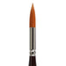 KINGART® Precision™ 2000 Round Series Amber Taklon Brushes, Ergonomic Comfort Handle Premium Artist Brushes - Premium - KINGART