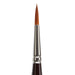 KINGART® Precision™ 2000 Round Series Amber Taklon Brushes, Ergonomic Comfort Handle Premium Artist Brushes - Premium - KINGART