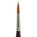 KINGART® Precision™ 2000 Round Series Amber Taklon Brushes, Ergonomic Comfort Handle Premium Artist Brushes - Premium - KINGART