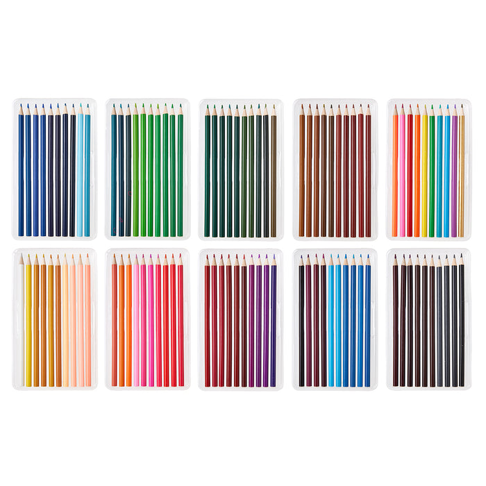 KINGART® Studio Colored Pencils, Set of 100 Unique Colors - Studio - KINGART