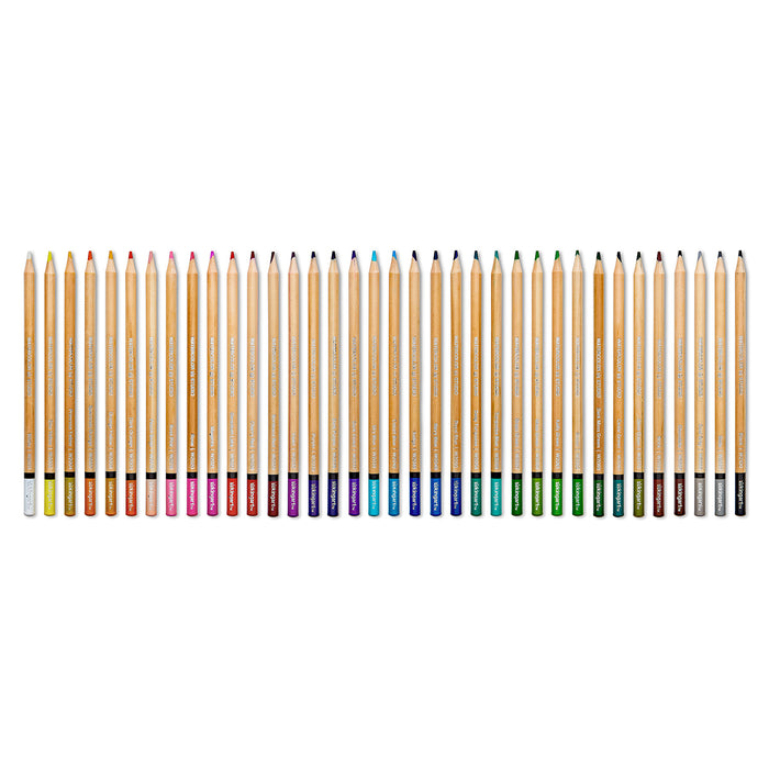 Watercolor Pencils, Set of 36 Unique Colors