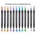 KINGART® Dot & Fine Twin-Tip™  Metallic Markers, 12 pc. Set -  - KINGART