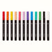 KINGART® Pro Acrylic Paint Pens, 2mm Tip Size, Set of 12 Unique Colors - Studio - KINGART®