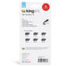 KINGART® Studio Felt Tip Pens, Medium Point, Set 6 Black Ink Markers - Studio - KINGART