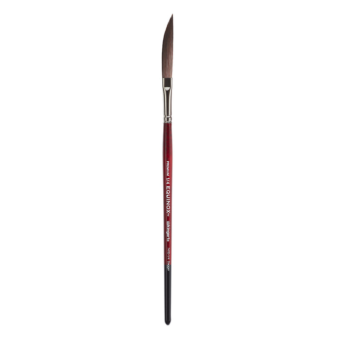 KINGART® Equinox™ 747D Dagger Series Soft Synthetic Squirrel Premium Watercolor Artist Brushes -  - KINGART