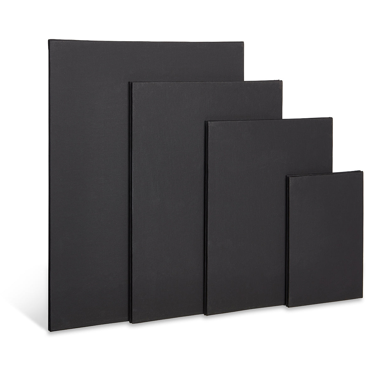 Kingart White Canvas Panels, Classic, Multiple Sizes, Set of 28 (7 ea. of 6x6, 8x8, 10x10, 12x12)