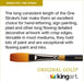 KINGART® Original Gold® 9100 One Stroke Series Premium Golden Taklon Multimedia Artist Brushes - Premium - KINGART®