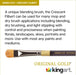 KINGART® Original Gold® Premium 9247 Crescent Filbert Series Artist Brushes, Synthetic Blend, All Media - Premium - KINGART®