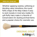 KINGART® Original Gold® 9265 Round Mop Super Soft Natural Goat Hair Series Premium Multimedia Artist Brushes, Set of 5 Sizes - Premium - KINGART