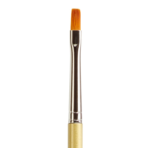 KINGART® Original Gold® 9300A Shader Series, Aqua Acrylic Handle, Premium Golden Taklon Multimedia Artist Brushes -  - KINGART