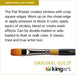 KINGART® Original Gold® 9300 Shader Series, Premium Golden Taklon Multimedia Artist Brushes - Premium - KINGART®