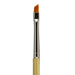 KINGART® Original Gold® 9400A Angle Shader Series, Aqua Acrylic Handle, Premium Golden Taklon Multimedia Artist Brushes - Premium - KINGART