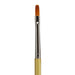 KINGART® Original Gold® 9500A Filbert Series, Aqua Acrylic Handle, Premium Golden Taklon Multimedia Artist Brushes -  - KINGART