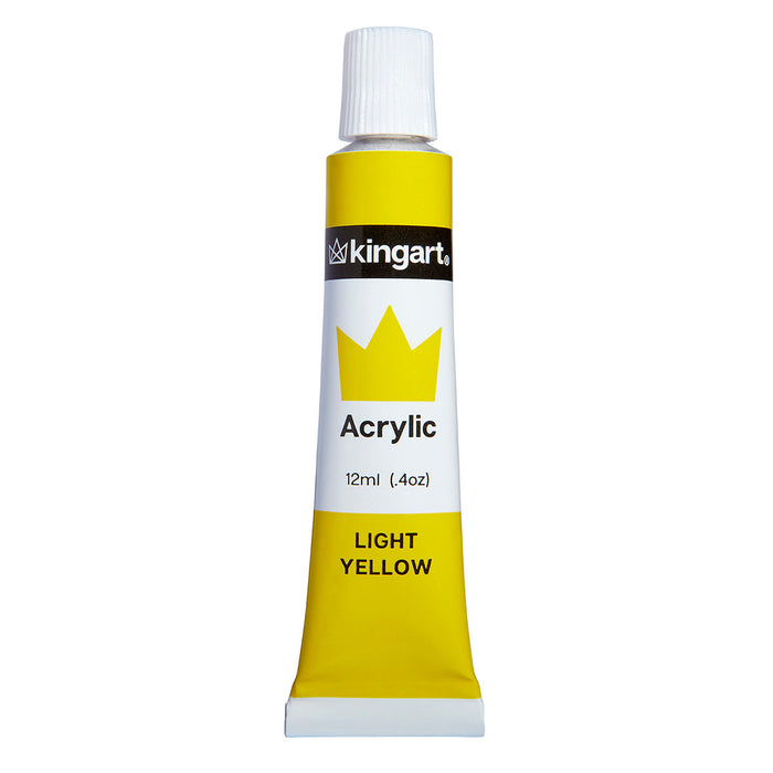 Studio Acrylic Paint, 12ml (.4oz), Set of 18 Colors