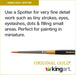 KINGART® Original Gold® 9650 Spotter Series, Premium Golden Taklon Multimedia Artist Brushes - Premium - KINGART®