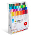 KINGART® Fine Line Color Ink Pens, Set of 48 Unique Colors, Tip Size 0.4 mm - Studio - KINGART®