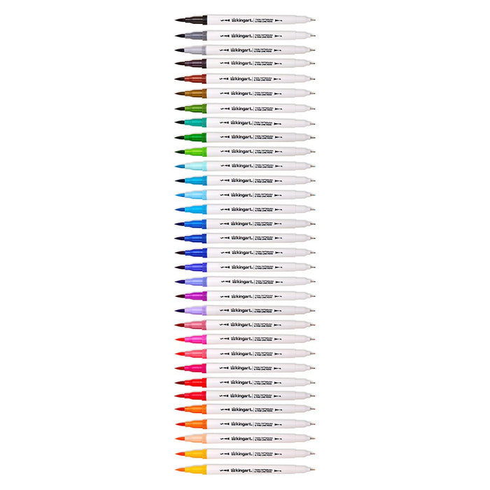 Twin-Tip™ Brush & Fine Line Pens, Set of 32 Colors