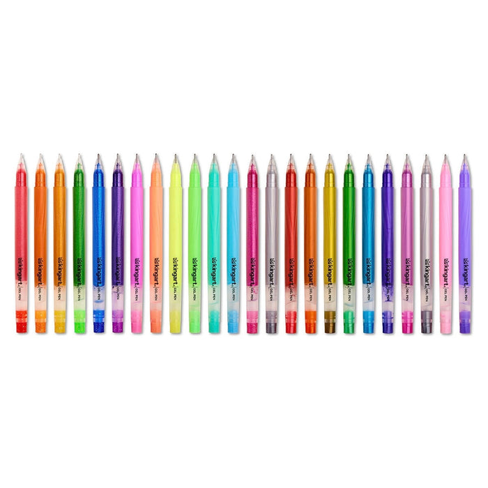 Gel Pen Variety Pack, Medium Line, 24 pc