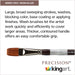 KINGART® Precision™ Premium 2550 Wash Series Artist Brushes, Synthetic Amber Taklon, Ergonomic Comfort Handle -  - KINGART