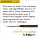 KINGART® Original Gold® 9500M Filbert Mini Handle Micro Detail Series, Premium Golden Taklon Multimedia Artist Brushes - Premium - KINGART