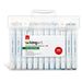 120 PC. DOUBLE ENDED ART MARKERS IN CASE -  - KINGART