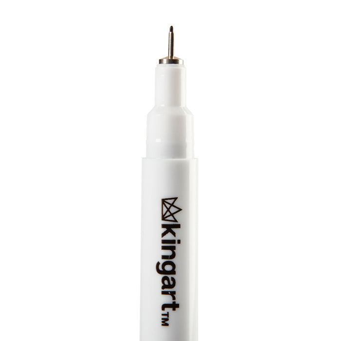 KINGART® PRO Inkline™ Fine Line Art & Graphic Single Black Pen, Archival Japanese Ink -  - KINGART