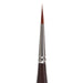 KINGART® Precision™ 2020 Max Round Series Amber Taklon Brushes, Ergonomic Comfort Handle Premium Artist Brushes -  - KINGART