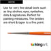 KINGART® Radiant™ Taklon Brushes, Series 6650 Spotter - KINGART