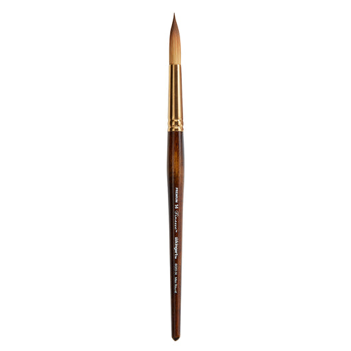 KINGART® Finesse™ 8020 Ultra Round™ Series Kolinsky Sable Synthetic Blend Brushes - KINGART