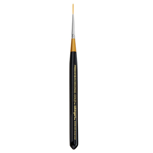 KINGART® Original Gold® 9050M Script Liner Mini Handle Micro Detail Series, Premium Golden Taklon Multimedia Artist Brushes -  - KINGART