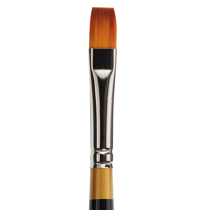 KINGART® Original Gold® 9300 Shader Series, Premium Golden Taklon Multimedia Artist Brushes - KINGART