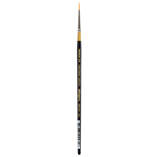 KINGART® Original Gold® 9350 Liner Series, Premium Golden Taklon Multimedia Artist Brushes - Premium - KINGART®