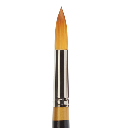 KINGART® Original Gold® 9700 Grande Round Wash Series, Premium Golden Taklon Multimedia Artist Brushes - KINGART