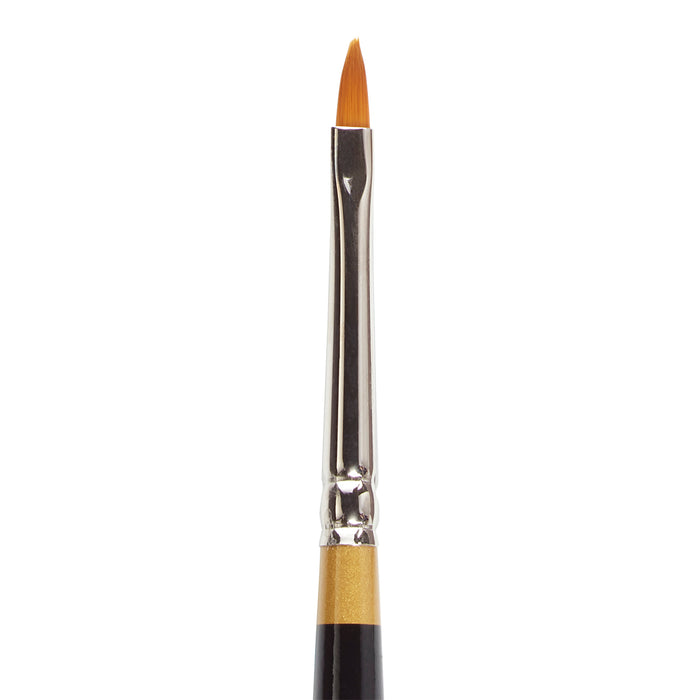 KINGART® Original Gold® 9515 Pointed Filbert Series, Premium Golden Taklon Multimedia Artist Brushes - KINGART