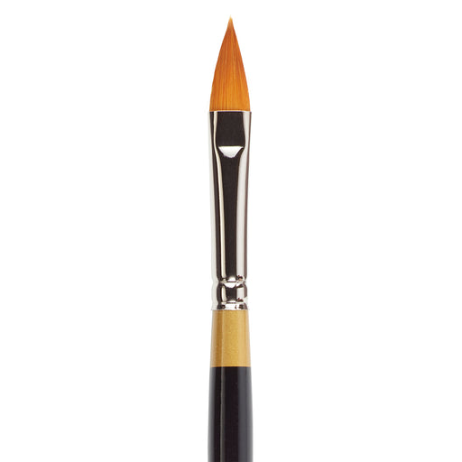 KINGART® Original Gold® 9930 Series, Golden Taklon Oval Floral Petal Artist Brush - KINGART