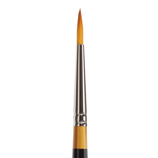 KINGART® Original Gold® 9040 Round Stroke™ Series Premium Golden Taklon Multimedia Artist Brushes - KINGART