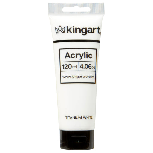 KINGART® PRO Artist Acrylic Paint, Individual Colors, 120ml (4.06oz) Per Tube, More Colors Available - KINGART