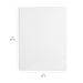 KINGART® Stretched White Canvas 12" x 16", 100% Cotton, Gesso-Primed, 6-Pack - KINGART