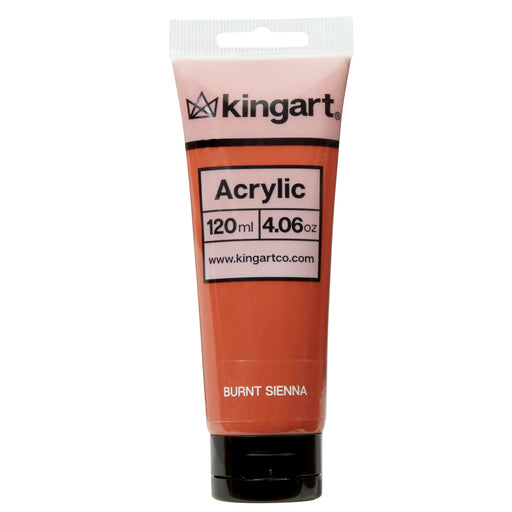 KINGART® PRO Artist Acrylic Paint, Individual Colors, 120ml (4.06oz) Per Tube, More Colors Available - KINGART