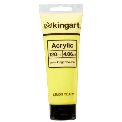 KINGART® PRO Artist Acrylic Paint, Individual Colors, 120ml (4.06oz) Per Tube, More Colors Available - KINGART