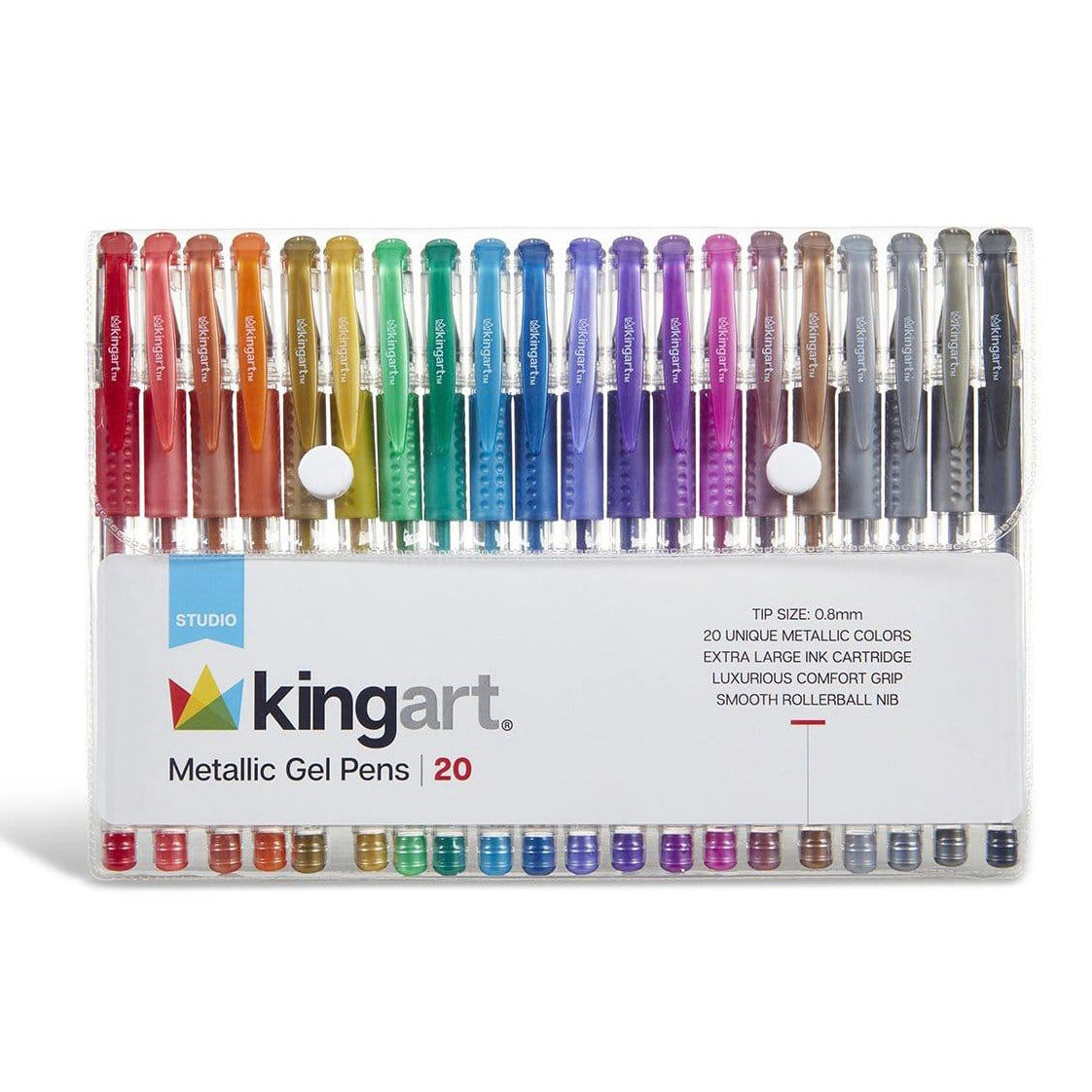  TGIF 8-in-1 Multicolor Gel Pens Metallic colors Gel Pens for  Kids Coloring Pens Spiral Art graph Pen Artist Gel Pen Sparkle Pen for Kids  Arts Pen (Multicolor-metallic colors) : Office Products
