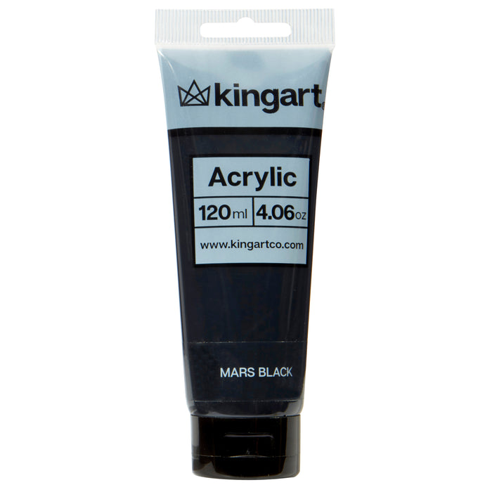 KINGART® PRO Artist Acrylic Paint, Individual Colors, 120ml (4.06oz) Per Tube, More Colors Available - KINGART