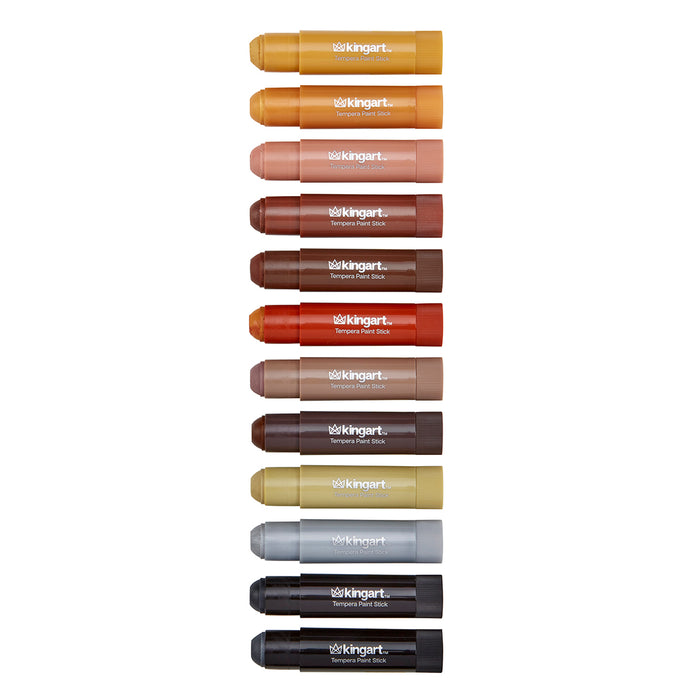 60 PC TEMPERA PAINT STICK SET - Studio - KINGART®